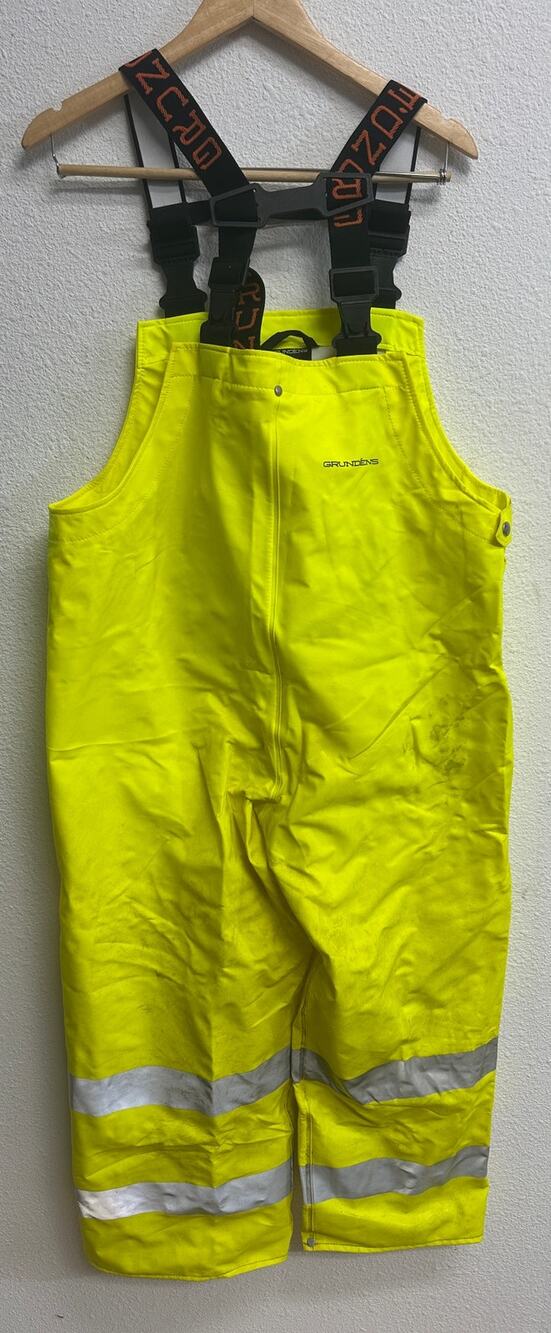 Grudens Rain Fishing Bib Pants Size M